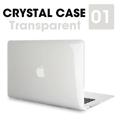 Matte Laptop Case Cover for MacBook Air & Pro - Slim Protective Hard Shell Case for 11 13 15 16 Inch Retina Touch Bar Models