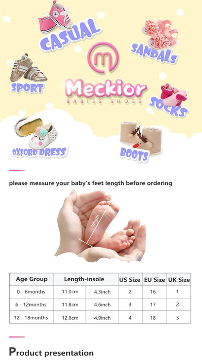 Classic Baby Casual Sneakers – Vintage PU Leather, Soft Rubber Sole, Slip-Resistant Infant Shoes in 4 Colors
