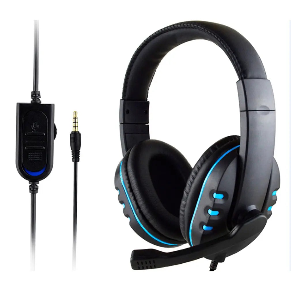 3.5mm Wired Gaming Headset — Headphones with Microphone for PS4, PC, Music & Chat