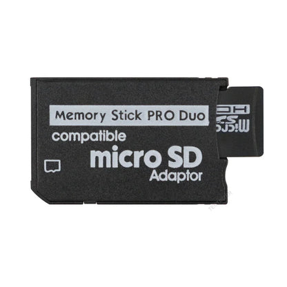 Mini Memory Stick Pro Duo Card Reader | Micro SD TF to MS Card Adapter for PSP