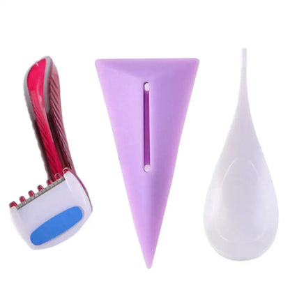 Bikini Shaving Stencil for Women — Intimate Pubic Hair Razor Shaping Tool