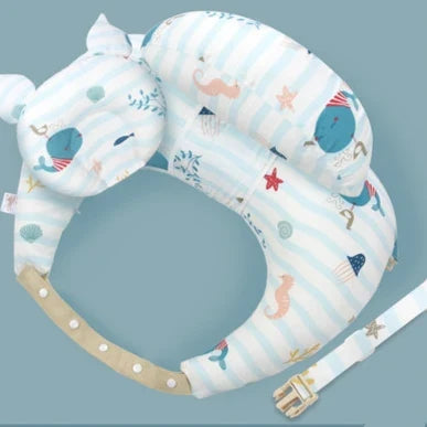 Multifunction Nursing Pillow with Shoulder Strap – Soft Baby Feeding & Shaping Pillow for Newborn Support, Cartoon Comfort Nursing Cushion (2020 Edition)