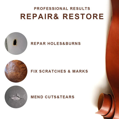 20/50ml Leather Repair Gel – Advanced Color Repair Paste for Car Seats, Furniture & Leather Accessories