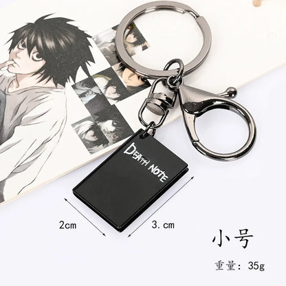 A5 Anime Death Note Notebook Set – Leather Journal, Collectible School Writing Journal with Large Anime Theme