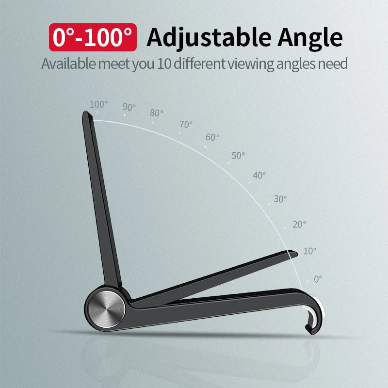 Portable Phone & Tablet Stand – Mobile Holder for iPhone 15, 14, and Desk Use