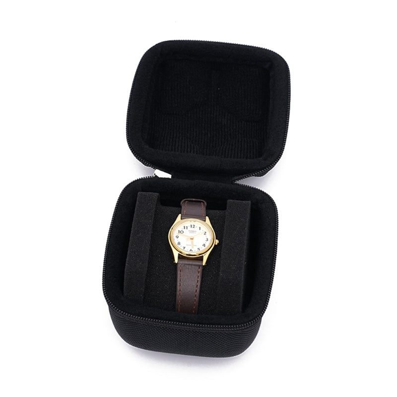Portable EVA Watch Carrying Case – Hard Travel Storage Box with Pillow for Wristwatches & Jewelry