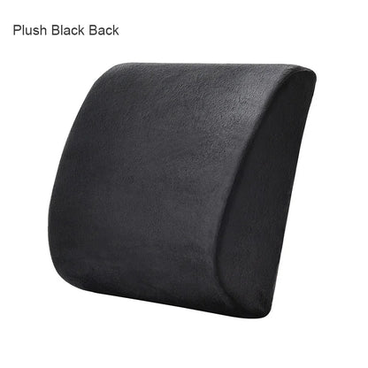 Orthopedic Memory Foam Seat Cushion – Hemorrhoid Relief, Car & Office Chair Lumbar Support, Breathable Pain Relief Pillow