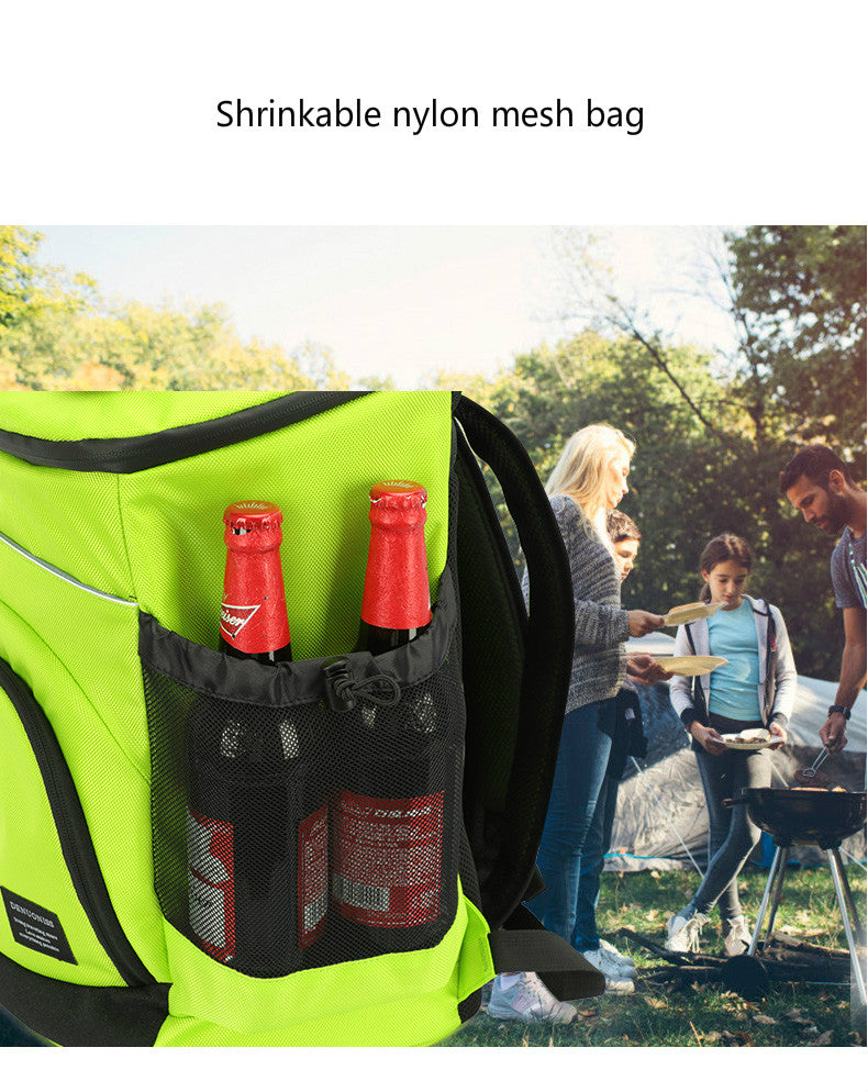 DENUONISS 33L Cooler Bag – Soft Insulated Backpack for 36 Cans, Leak-Proof Food & Beer Storage for Travel & Beach