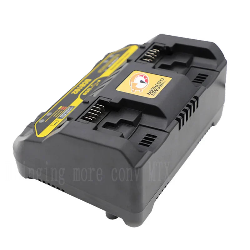 Fast Charging DCB102 Li-ion Battery Charger - For DeWalt 12V, 14.4V, 18V, 20V with USB Port & Dual Charging Position