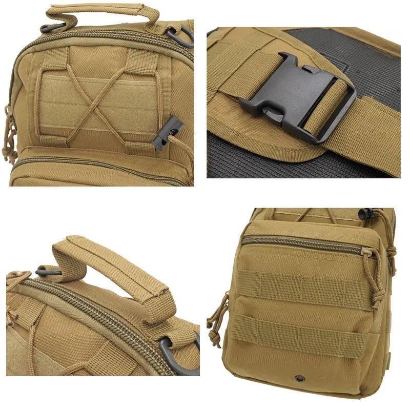 Tactical Rover EDC Shoulder Sling Backpack – Waterproof Outdoor Hiking, Camping & Concealed Carry Hunting Daypack