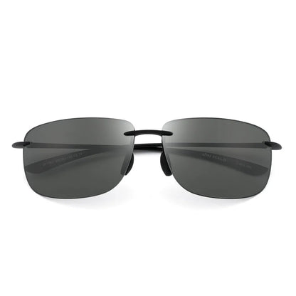 JIM Ultralight Sport Sunglasses – TR90 Rimless Frame for Men & Women, Ideal for Running, Fishing, Cycling, and Driving
