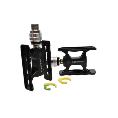 Aceoffix Ultralight Quick Release Pedal Adaptors — Brompton Bike Compatible