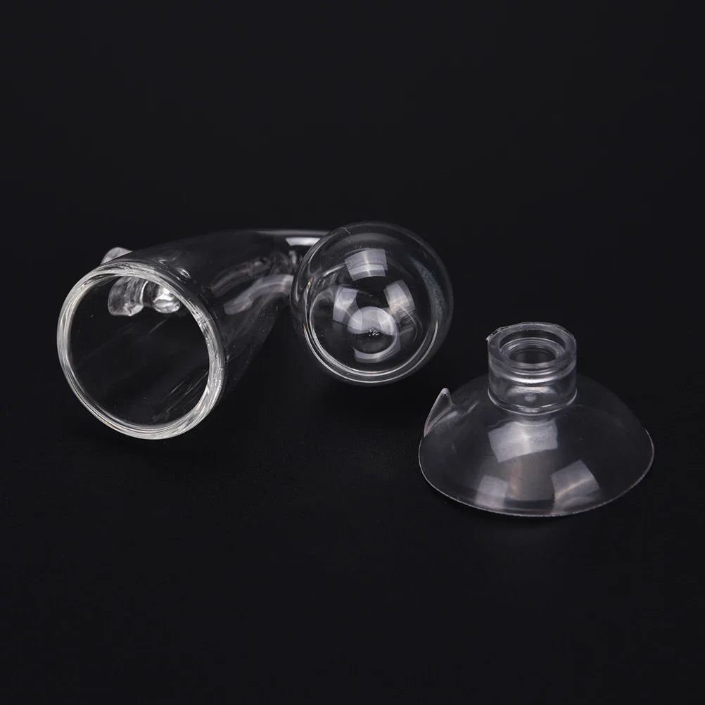 Fish Tank CO2 Diffuse Glass Drop Checker: Long-Term PH Monitor Tester for CO2 Monitoring - Indicator Glass Drop Checker