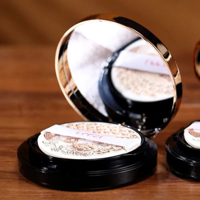 Retro Air Cushion Glow Foundation Cream – Moisturizing, Oil-Control BB Cream for Concealing & Brightening