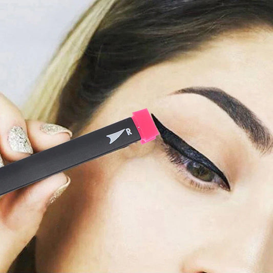2 Size Eyeliner Stamps - Wing Style Cat Eye Makeup Brush for Women, Cosmetic Beauty Tool