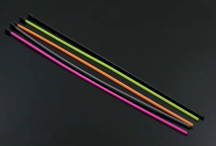 4PCS RC Antenna Protection Tubes — 380mm Plastic Pipe with Caps for 1/5, 1/8, 1/10, 1/14 RC Receivers & Crawler Cars