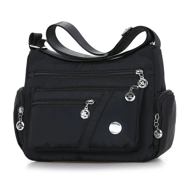 Yogodlns Oxford Waterproof Shoulder Bag – Women’s Casual Crossbody, Large Capacity Multifunction Messenger & Shopping Handbag