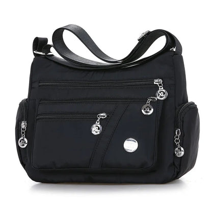 Yogodlns Oxford Waterproof Shoulder Bag – Women’s Casual Crossbody, Large Capacity Multifunction Messenger & Shopping Handbag