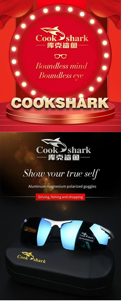 Cookshark 2020 Men's Polarized Sunglasses - Trendy Driving Glasses for Driver