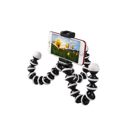 Octopus Flexible Tripod Stand for Smartphone & DSLR Camera – Foldable Desktop Tripod in 4 Sizes
