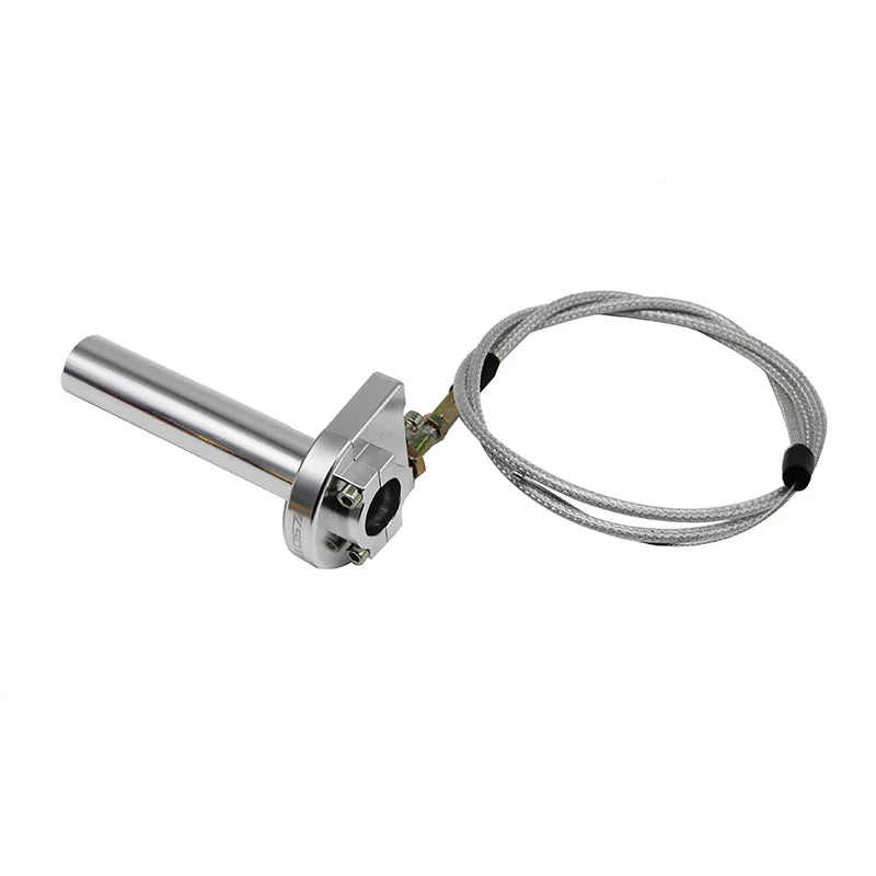 ZSDTRP 7/8" Aluminum Quick Action Throttle Grip Set – Twist Gas Throttle with Cable for 50cc, 110cc, 125cc Dirt & Pit Bikes