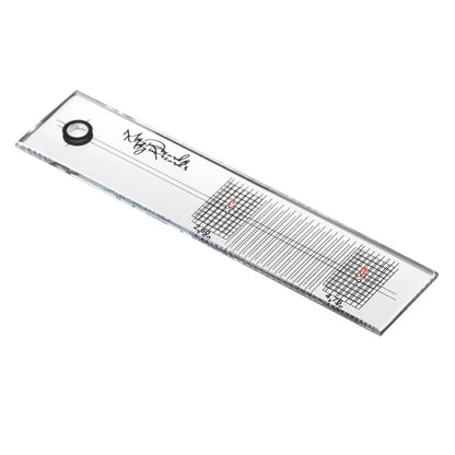 LP Vinyl Stylus Azimuth Gauge — Cartridge Calibration Ruler for Turntable Tonearm Adjustment