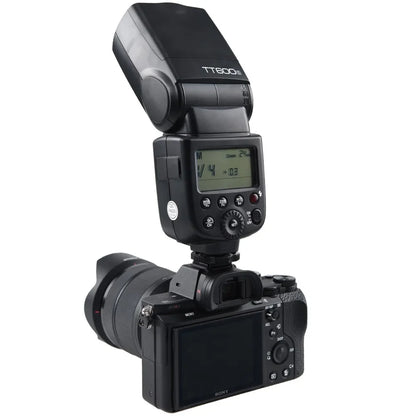 Godox TT600 2.4G Wireless TTL Speedlite + X2T Trigger — Compatible with Canon, Nikon, Sony, Fuji, Olympus