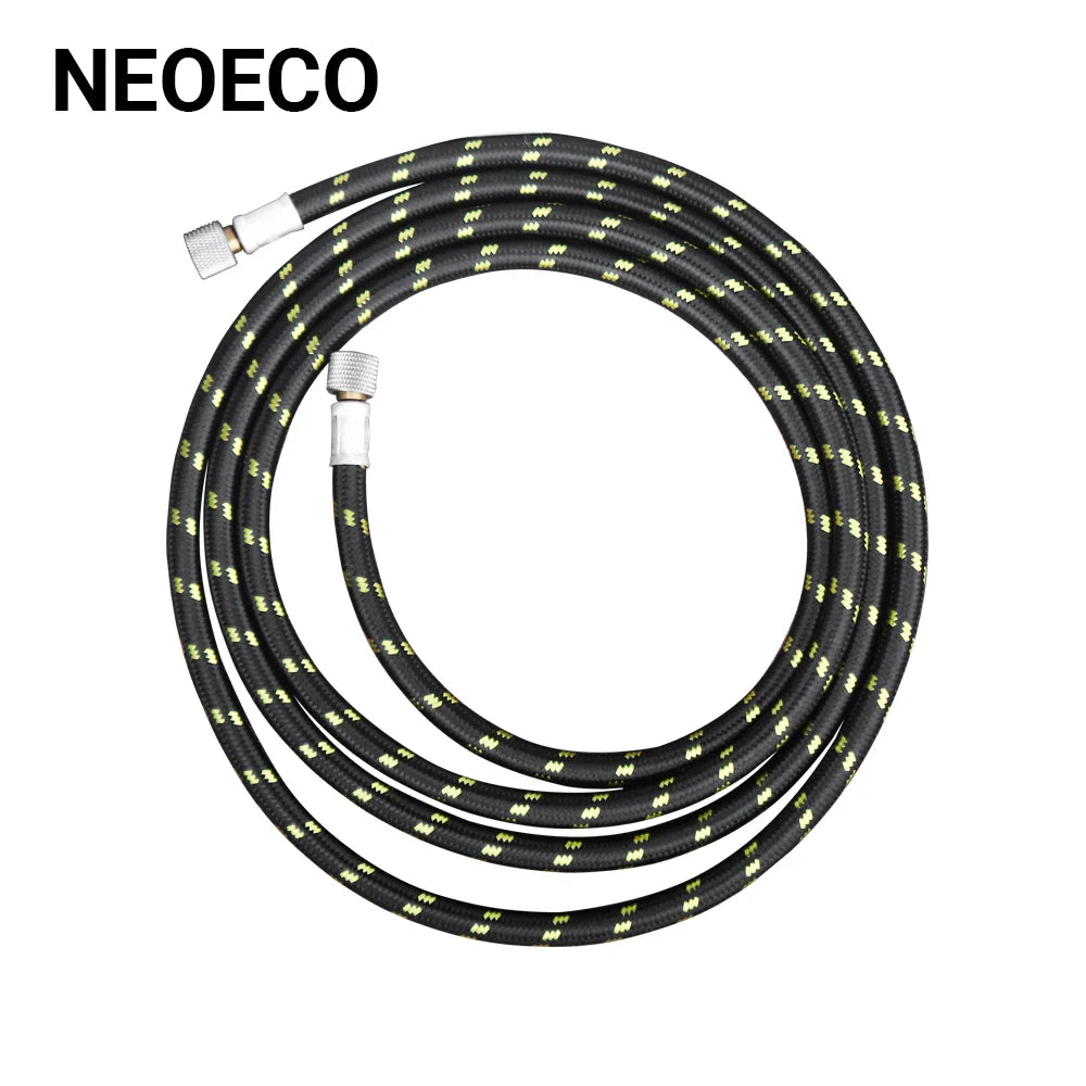 Professional Nylon Braided Airbrush Hose – 1/8" x 1.8m (5.9ft) Standard Fitting for Airbrush DIY