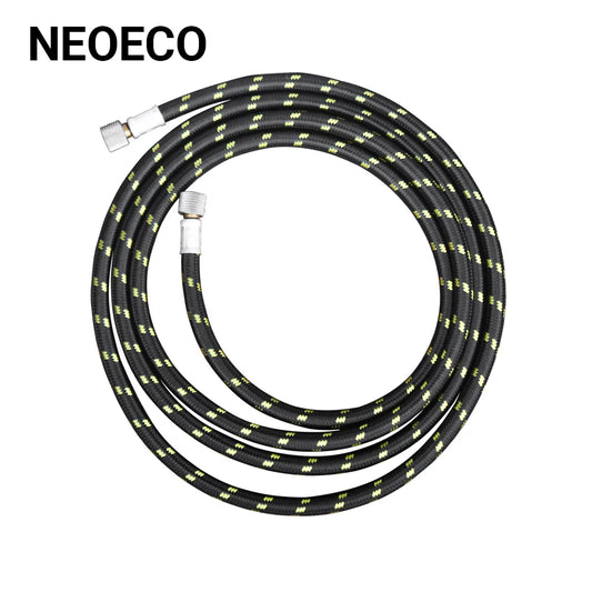 Professional Nylon Braided Airbrush Hose – 1/8" x 1.8m (5.9ft) Standard Fitting for Airbrush DIY