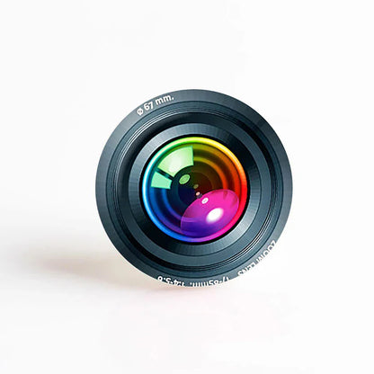 5Pcs 25mm Camera Lens Photo Print Glass Cabochon DIY Jewelry Pendant Supplies Handmade Cameo Accessories Set