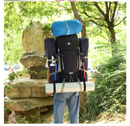 Men’s 60L Large Hiking Backpack — Mountaineering, Camping, Climbing & Outdoor Sport Rucksack XA108Y