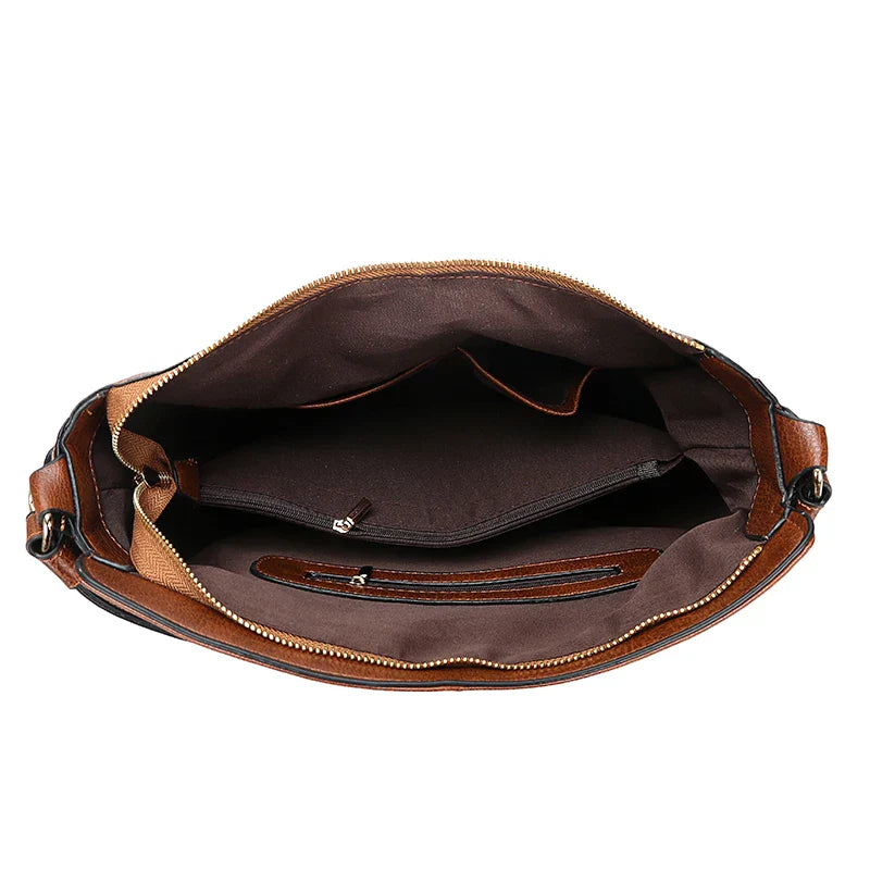 DIDABEAR Leather Hobo Bag for Women - Fashion Shoulder Bag, Large Capacity Vintage Tote Purse
