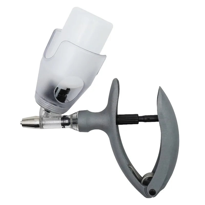 Automatic Veterinary Syringe 1ml/2ml/5ml — Adjustable Continuous Injection for Livestock, Pigs, Cattle, Sheep