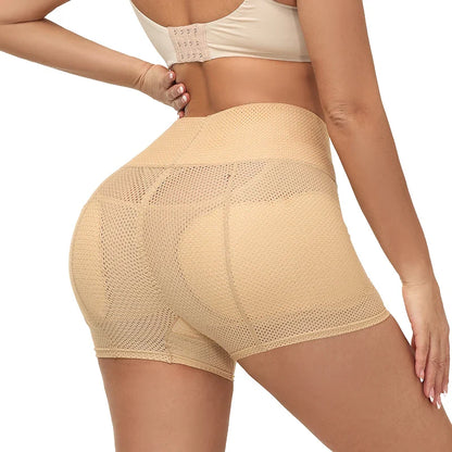Butt Lifting Hip Enhancer Cushion – Padded Mesh Control Panties for Natural Curves