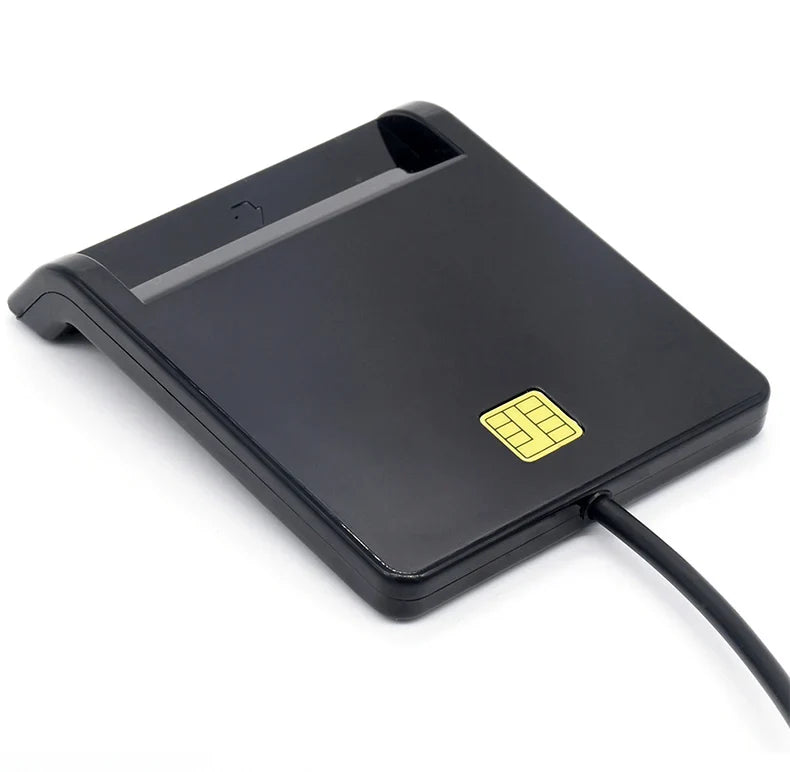 UTHAI X02 USB SIM Smart Card Reader – Bank Card IC/ID EMV SD TF MMC USB-CCID ISO 7816 Compatible with Windows & Linux