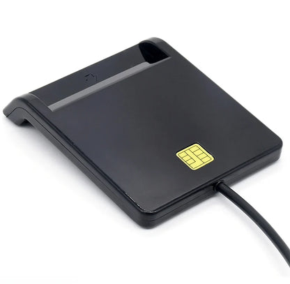 UTHAI X02 USB SIM Smart Card Reader – Bank Card IC/ID EMV SD TF MMC USB-CCID ISO 7816 Compatible with Windows & Linux