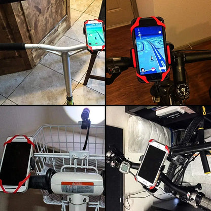 Anti-Slip Silicone Replacement Strap for Cell Phone Mount Holder: Secure Grip for Bike, Bicycle, Motorcycle Handlebars