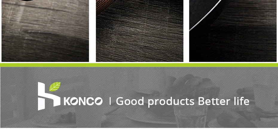 Konco 32cm Cast Iron Wok – Non-Coated Chinese Cookware Pan for Gas & Induction Kitchen Use