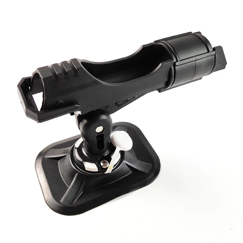 Inflatable Boat Accessory – PVC Dinghy Raft Fishing Rod Holder, Kayak SUP Board Pole Mount Angle Bracket Fixer