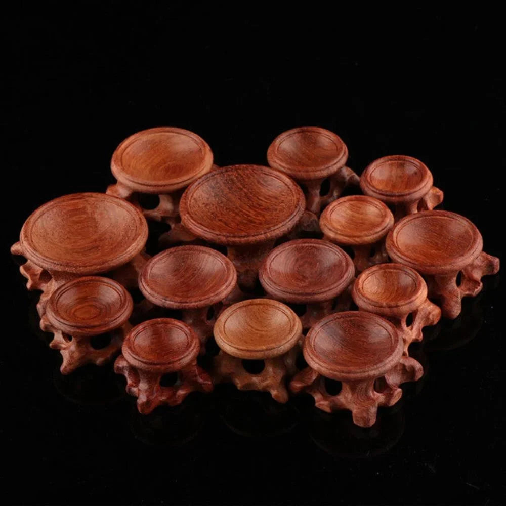 Acid Branch Wood Display Stand – Base for Crystal Ball, Sphere & Globe Stone Home Decoration