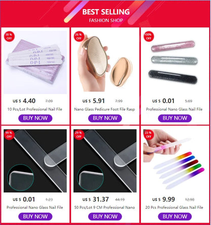 7Pcs Ceramic Milling Cutters Set - Nail Drill Bits for Manicure, Gel Varnish Removal & Nail Care Accessories