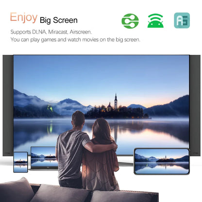 VONTAR X4 Amlogic S905X4 Smart TV Box – Android 11, 4GB RAM, 128GB/32GB/64GB Storage, 4K Media Player, Wifi, BT, AV1