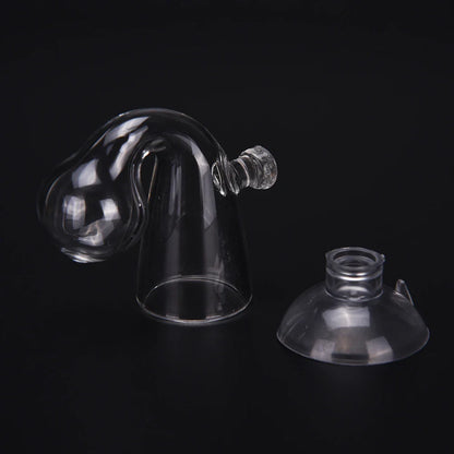 Fish Tank CO2 Diffuse Glass Drop Checker: Long-Term PH Monitor Tester for CO2 Monitoring - Indicator Glass Drop Checker
