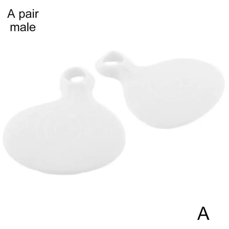 2Pcs Silicone Gel Metatarsal Pads for Shoes — Soft Foot Care Gel Pads for Sensitive Feet, Sore Ball Relief, Forefoot Pain Prevention