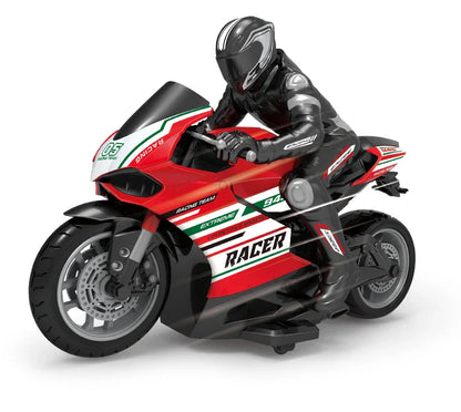 1/6 Scale RC Electric Racing Motorcycle – High-Speed 4CH Remote Control Drift Car Toy for Boys