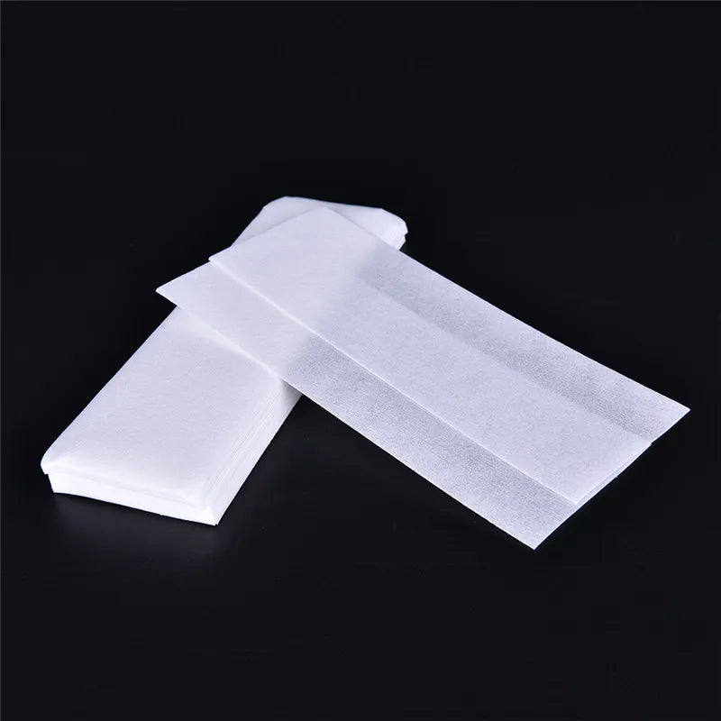 Nonwoven Hair Removal Wax Paper - 100/500/1000pcs Epilator Wax Strips for Body, Leg & Arm - High Quality