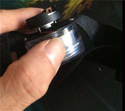 Iron Man LED Palm Light — DIY Glove Lamp Accessories for Tony Stark Cosplay & Halloween Props