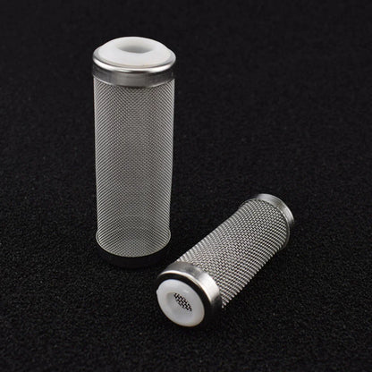 12/16mm Aquarium Inflow Inlet Filter – Stainless Steel Mesh Net Guard, Fish Tank Intake Strainer & Prefilter Cover