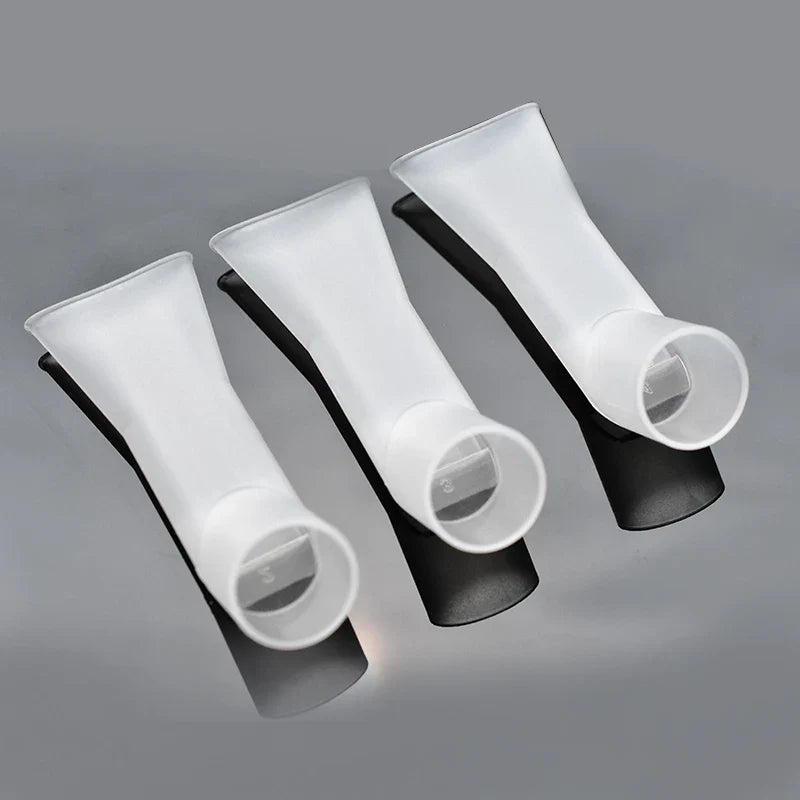 3-Piece Household Nebulizer Kit — Inhaler Cup and Compressor Mouthpieces, Medical Steam Inhaler Accessories