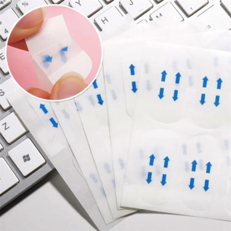 40PCS Invisible Face Lift Tape Stickers – Thin V-Shape Facial Adhesive Strips for Skin Tightening, Wrinkle & Sagging Support